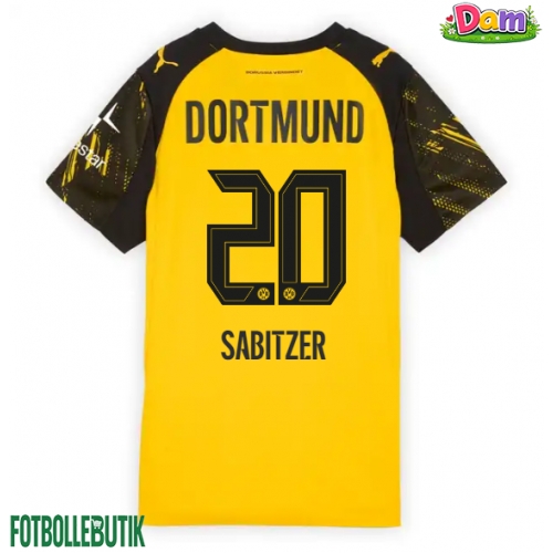 Borussia Dortmund Marcel Sabitzer #20 Hemmatröja Kvinnor 2025-26 Kortärmad
